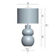 Vencha Lighting Mosh Table Lamp - Off White