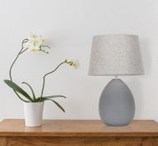 Vencha Lighting Bev Table Lamp - Grey