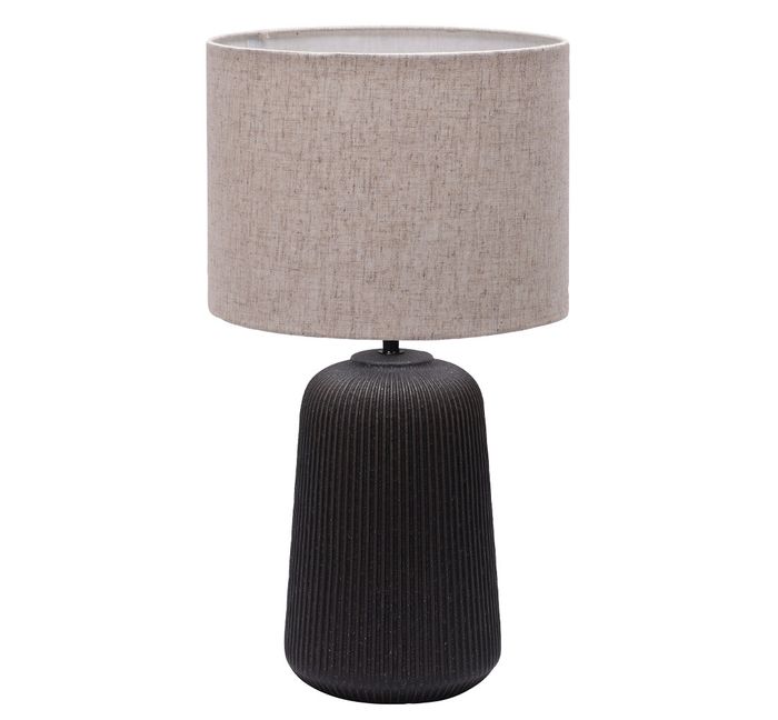 Vencha Lighting Serena Table Lamp - Black