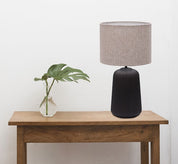 Vencha Lighting Serena Table Lamp - Black