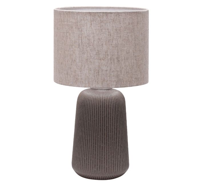 Vencha Lighting Serena Table Lamp - Grey