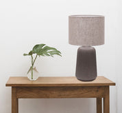 Vencha Lighting Serena Table Lamp - Grey