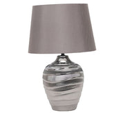 Vencha Lighting Lena Table Lamp - Silver