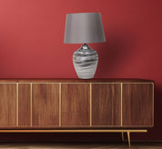 Vencha Lighting Lena Table Lamp - Silver