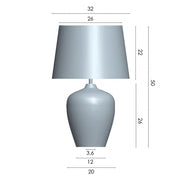 Vencha Lighting Lena Table Lamp - Antique
