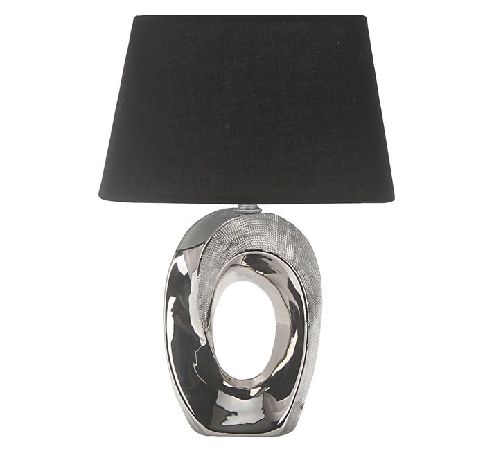 Vencha Lighting Shine Table Lamp - Silver
