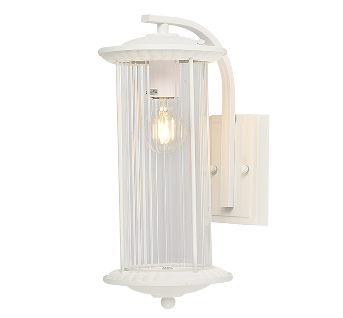Vencha Lighting Watford Exterior Wall Light - White