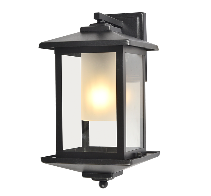 Vencha Lighting Barnet Exterior Wall Light - Black