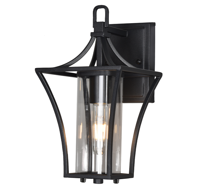 Vencha Lighting Bexley Exterior Wall Light - Black