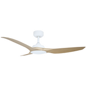 Vencha Lighting Raven RWS 46 DC Ceiling Fan - Oak