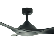 Vencha Lighting Raven RWS 52 DC Ceiling Fan - Black