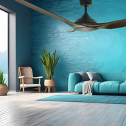 Vencha Lighting Raven RWS 52 DC Ceiling Fan - Walnut