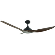 Vencha Lighting Raven RWS 52 DC Ceiling Fan - Walnut