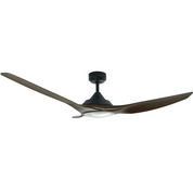 Vencha Lighting Raven RWS 52 DC Ceiling Fan - Walnut
