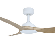 Vencha Lighting Raven RWS 52 DC Ceiling Fan - Oak