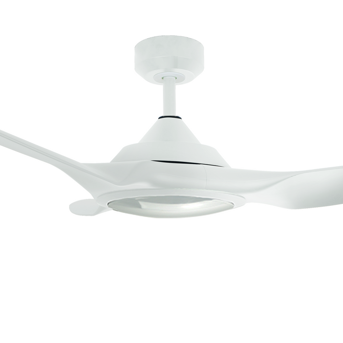 Vencha Lighting Raven RWS 64 DC Ceiling Fan - White