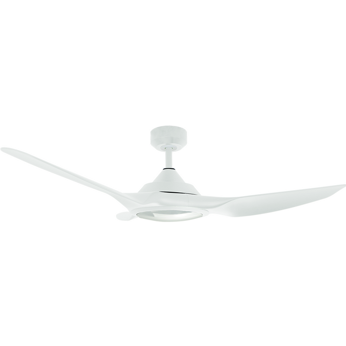Vencha Lighting Raven RWS 64 DC Ceiling Fan - White