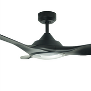 Vencha Lighting Raven RWS 64 DC Ceiling Fan - Black