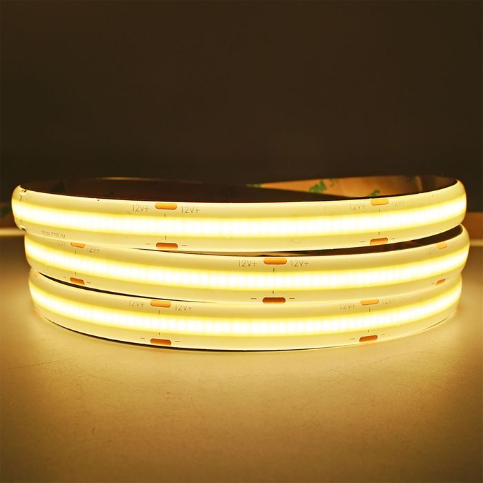 Vencha Lighting 15w COB LED Strip Light - 12v - IP65 - 1m - 3000K