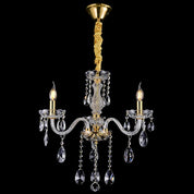 Vencha Lighting Bromley Crystal Chandelier - 3 Light