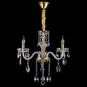 Vencha Lighting Bromley Crystal Chandelier - 3 Light