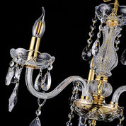 Vencha Lighting Bromley Crystal Chandelier - 3 Light