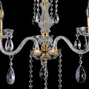 Vencha Lighting Bromley Crystal Chandelier - 3 Light