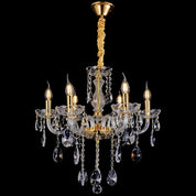Vencha Lighting Bromley Crystal Chandelier  - 6 Light