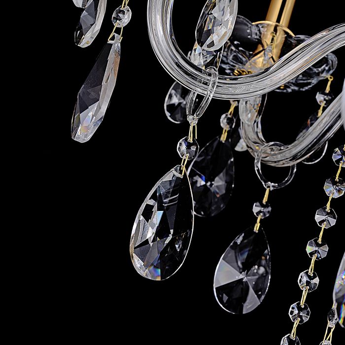 Vencha Lighting Bromley Crystal Chandelier  - 6 Light