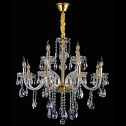 Vencha Lighting Bromley Crystal Chandelier  - 8-4 Light