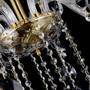 Vencha Lighting Bromley Crystal Chandelier  - 8-4 Light