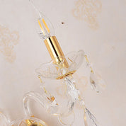 Vencha Lighting Bromley Crystal Wall Light - 2 Light