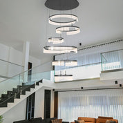 Vencha Lighting Lando 6 Ring - Black