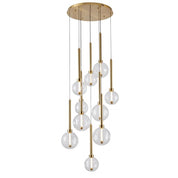 Vencha Lighting Meteor 10 Light Pendant - Round