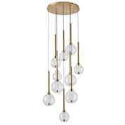 Vencha Lighting Meteor 10 Light Pendant - Round