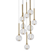 Vencha Lighting Meteor 10 Light Pendant - Round