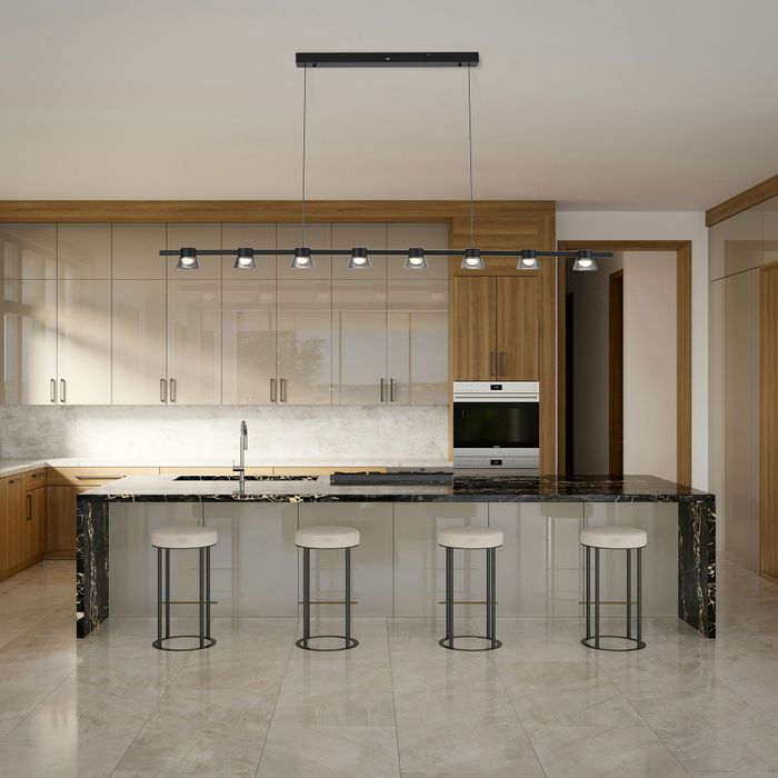 Vencha Lighting Rocket 1800 Bar Pendant - Black