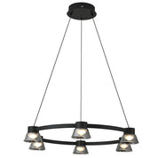 Vencha Lighting Rocket 600 Round - Black