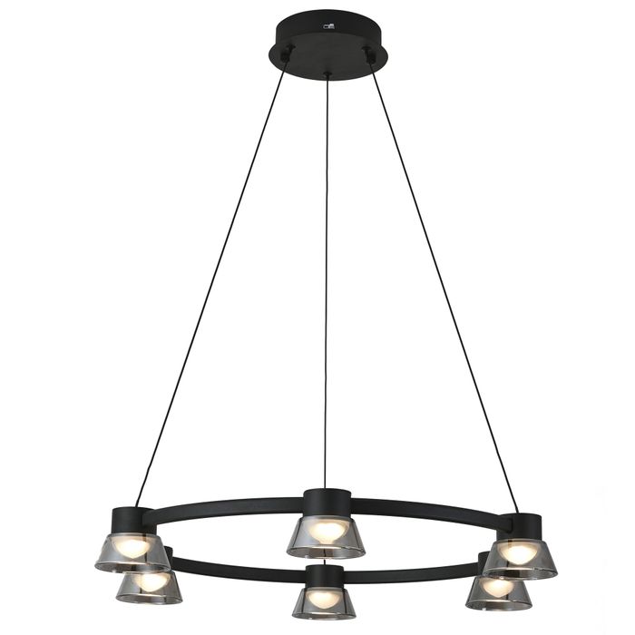 Vencha Lighting Rocket 600 Round - Black