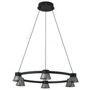 Vencha Lighting Rocket 600 Round - Black