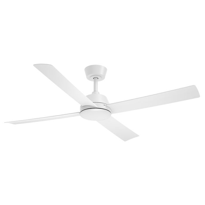Vencha Lighting Bronco 52 DC Ceiling Fan - White