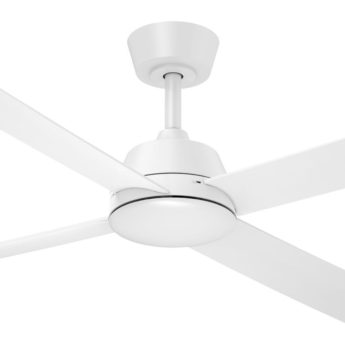 Vencha Lighting Bronco 52 DC Ceiling Fan - White