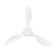Vencha Lighting Ranger RWS 52 DC Ceiling Fan - White