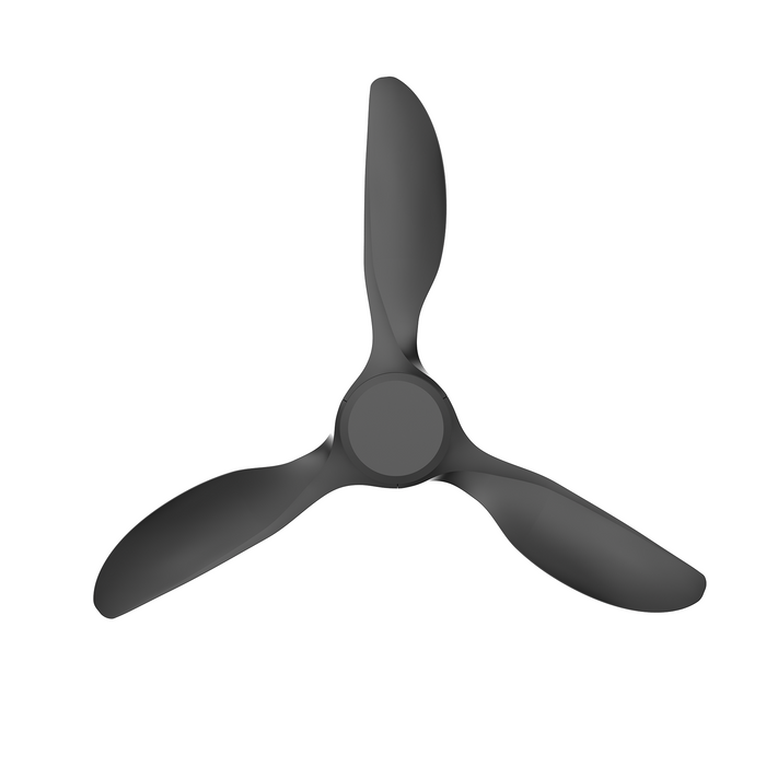 Vencha Lighting Ranger RWS 56 DC Ceiling Fan - Black