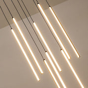 Vencha Lighting Centric - 8 Light Drop - Black - 3 CCT