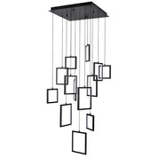 Vencha Lighting Dahli 13 Light Pendant - Black-5K