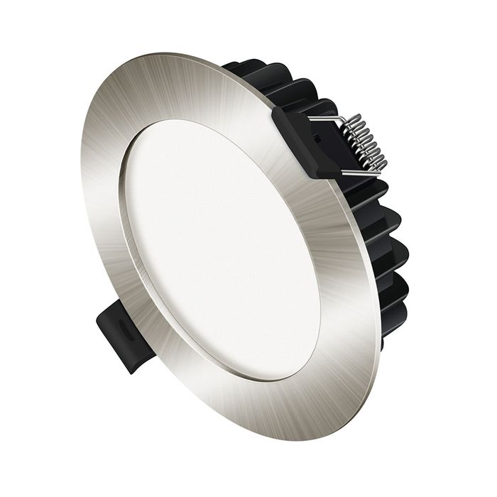 Vencha Lighting 12w Pluto  P122 LED Downlight - Satin Chrome