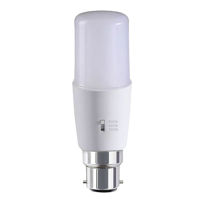Vencha Lighting 9w T37 Tri-Colour LED Lamp-B22-Dim