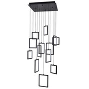 Vencha Lighting Dahli 13 Light Pendant - Black-3K