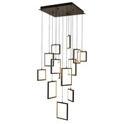 Vencha Lighting Dahli 13 Light Pendant - Black-3K